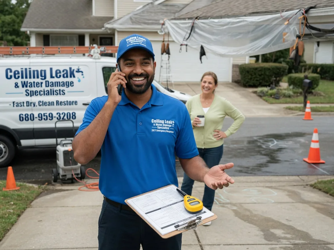 Ceiling Leak Cleanup Middletown, NJ FAQs